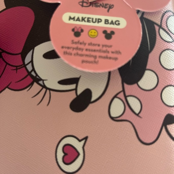Disney Mickey Mouse Pink Cosmetic Pouch - Picture 5 of 6
